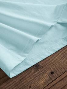 Manfinity Joysei Camiseta de punto casual y versátil con estampado de estrellas de mar y conchas para uso diario de hombre - Agua verde azul - Ver 5