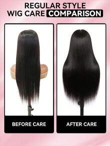 TrueHD 9Am Äkta Hår Wear And Go Limfri Peruk HD Lace Front Rak Äkta Hår Peruk 6 X 4 8-16 Bob Tum 18-30 Tum Långt Hår 180% Lace Closure Peruker Naturlig Färg Förplockad Hårlinje Silkeslen Wear & Go För Nybörjare Weave Limfria Äkta Hår Peruker Halloween Makeup Tillbehör För Kvinnor Vibrator För Kvinnor Gratis Gåvor - SNatural - Visa 11