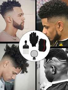 1/4 piezas, Guantes de esponja trenzadora de cabello para hombres, horquilla para el cabello africano, peine rizado, espuma, adecuado para herramientas de peluquería, cabello, peluquero, herramientas para el cabello, productos para el cabello, secador de pelo, accesorios para el cabello, productos para el cabello, herramientas para el cabello, cuidado del cabello, cepillo rizado, peluquero, accesorios de peluquería, equipo para el cabello, artículos de viaje, artículos de viaje, cabello, cabello, cabello, viaje, productos para el cabello, herramientas para el cabello - Multicolor - Ver 5