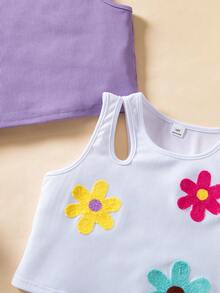 Bộ 2 áo croptop ôm dáng, họa tiết khăn tắm 3D thêu nổi bật, màu trắng và đỏ hồng, thích hợp cho kỳ nghỉ. - Nhiều màu - Xem 5