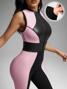 Innovista Women Sports Jumpsuits - Pink - View 3