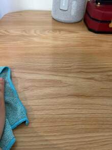 1卷加厚防水防油PVC自粘墙纸，适用于橱柜、衣柜、墙面等装修，可撕贴墙板，墙纸，春季装饰品，让您的家焕然一新，Rama装饰贴纸礼品，生日毕业礼物 - 黃色 - 查看 4