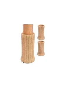 4PCS Table And Chair Leg Socks, Perfect For Noise Elimination, Floor Protectors, Non-Slip Chair Leg Socks, Furniture Leg Covers, High Elasticity, Woven Furniture Pads - Multicolor - View 10