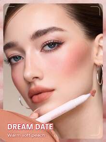 SHEGLAM Marshmallow Puff 唇部暈染筆-004 Dream Date 品牌美妝化妝品 適合女士與女孩 - 004 Dream Date - 查看 3