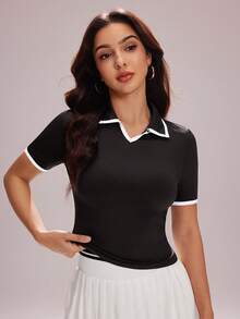 CourtClass Women Golf Apparel - Black - View 3