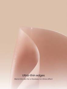 GLOWMODE 1 Pack Silicone Thin Seamless Non-Adhesive Reusable Nipple Covers Pasties Daily Casual Wear - Cinnamon - View 6