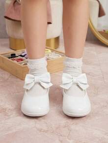 Zapatos Formales Niña Elegantes para Fiesta y Eventos - Blanco - Ver 2