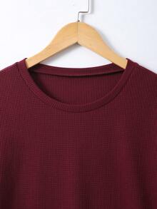 SHEIN 青少年男童休闲酷炫舒适长袖连帽衫和裤子套装 - 彩色 - 查看 5