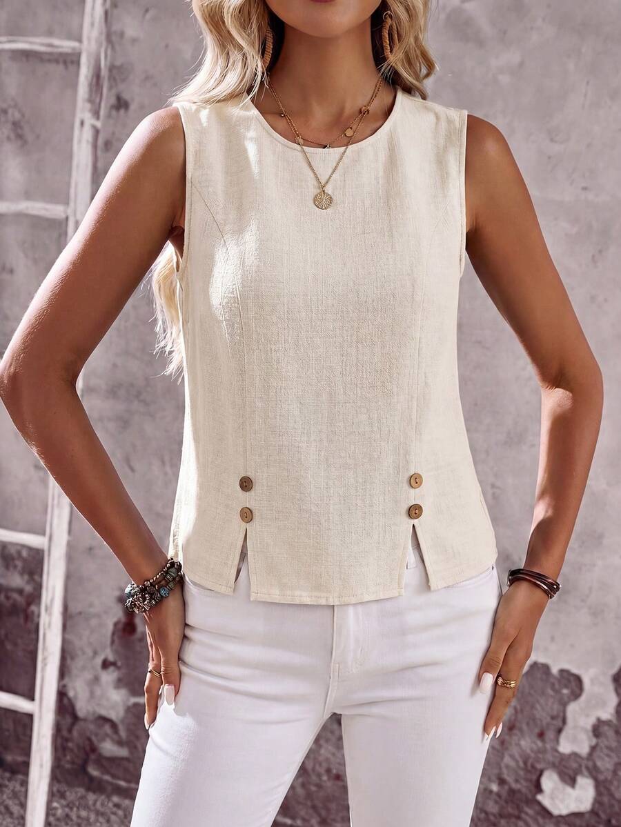 EMERY ROSE Blusa de verano para mujer, blusa linda para concierto de música country - Albaricoque - Ver 1