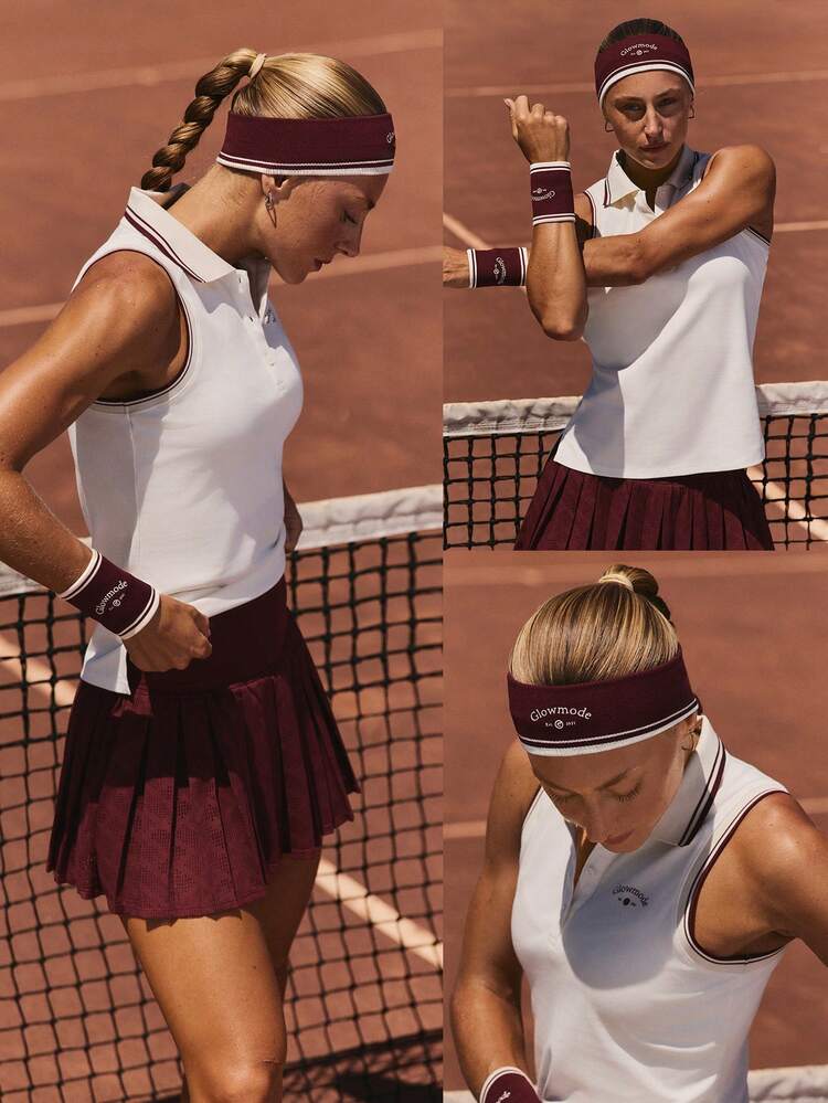 Swift Dry Sweat-Wicking Quick-Drying Sweatband With Graphic Tennis Golf Pickleball Gym Workout Training Daily Casual Wear