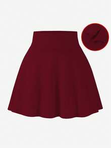 Váy legging thể thao và múa ba lê đa năng, dễ phối đồ cho bé gái. - Màu Đỏ Sâu - Xem 1