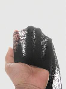 ROMWE Goth 哥特风三眼猫刺绣性感紧身迷你连衣裙，破洞侧开衩无袖针织修身连衣裙 - 黑色 - 查看 5