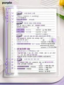 120 Pages A5 Clear Softcover Bulk Notebook With Perforated Pages, Removable Spiral, Waterproof Design - Great For Everyday Office Supplies And Minimalist Style, Perfect Gift For Music Lovers, Music Notebook | Minimalist Notebook | Waterproof Notebook - A5 - View 23
