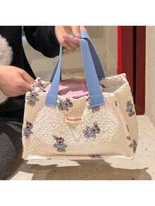 Cute And Stylish Lunch Box Tote Bag For Office Workers And Students, Portable And Large Capacity Insulated Lunch Bag Back To School - High-value Lunch Bag - View 5