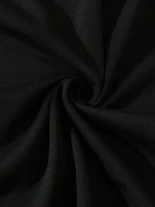 Áo tank top hai dây kiểu dáng tối giản, họa tiết hoa và đầu lâu, thích hợp cho mùa hè, cỡ lớn. - màu đen - Xem 5