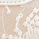 White mesh yarn