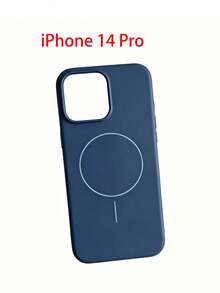 Ốp lưng sạc không dây từ tính cao cấp dành cho iPhone 16/14/13/12/11/15/17 Pro Max, với lớp phủ nhung. Cũng tương thích với iPhone 17 Air/14/15/16 Plus. - Xanh đậm - Xem 30