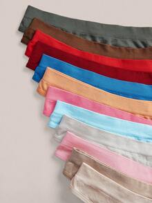 Barelissa Set de 12 piezas de bragas tipo tanga minimalistas y sin costuras, cómodas para mujeres - Multicolor - Ver 8