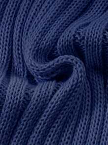 Resyla Áo vest nữ dáng ôm, tối giản, màu vàng nhạt, cổ chữ V, thanh lịch, dễ phối đồ, thích hợp cho công sở. - Màu xanh hải quân - Xem 4