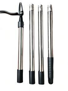 1pc Standing Puller - Manual Vertical Weeding Tool - Ergonomic Aluminum Garden Weeder With Sharp Metal Teeth For Easy Removal, Suitable For Lawn Care And Soil Cultivation, Gardening, Patio, And Yard Use - multicolor - View 12