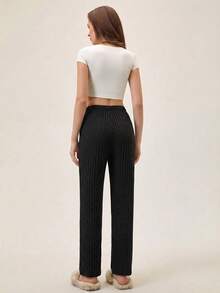 Loomlin 100%Cotton 3 Pcs Solid Knit Pant Set - Multicolor - View 10
