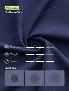 OutZeal Women Moisture Wicking Buttery Soft Tummy Control Pocket Color-Blocked Sports Legging Daily Casual - Blue - View 5