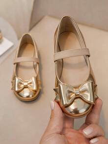 Kids Flats - Gold - View 1