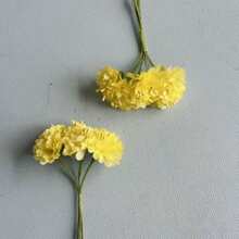 Yellow Artificial Flowers, Realistic Flowers - Yellow - View 2