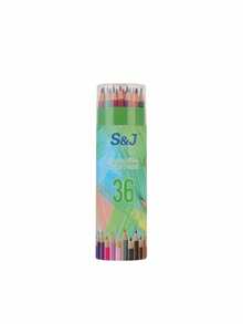 1SET Pencils (12/18/24/26/48 Pieces) For Sketching Doodling And Drawing Tools Office And School Supplies Artistic Painting Perfect Gift For Back To School - Multicolor - View 10