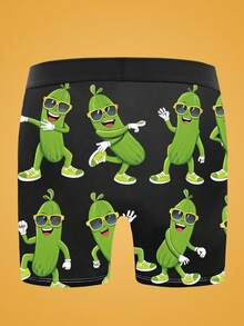 1 chiếc quần boxer nam in họa tiết - Nhiều màu - Xem 2
