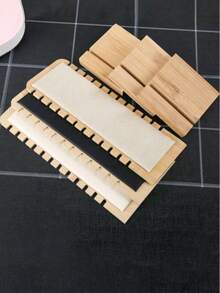 1 Or 2 Pieces Creative Bamboo Necklace Display Stand, Fashion Jewelry Storage Rack, Perfect For The Back-To-School Season - One Size - View 4