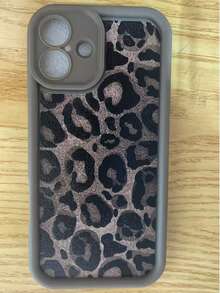 可愛豹紋手機殼，適用於 iPhone，女性女孩用，防震軟 TPU 保護手機殼 - 彩色 - 查看 19