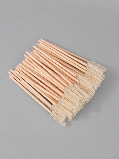 50pcs/Set Mascara Wands, Mascara Brushes, Makeup Brushes, Applicators, Lash Comb, Brow Comb, Lash Curler, Mascara Spoolie, Mascara Applicator, Brow Shaper, Cosmetic Tools For Lash & Brow Growth,Giveaways,Travel,Cheap Stuff,Travel Essential