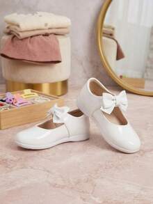 Zapatos Formales Niña Elegantes para Fiesta y Eventos - Blanco - Ver 5
