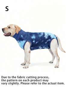 Post-OOperative Recovery Suit For Dogs' Abdominal Wounds, Elizabethan Collar Alternative, Post-Operative Wear, Protects Wounds From Licking And Scratching, Post-Operative One-Piece Suit For Dogs. - Multicolor - View 6