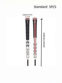 5PCS Rubber Anti Slip Golf Club Various Colors Grips With Back Line For Men Women Unisex Replacement Golf Accessories - Multicolor - View 16