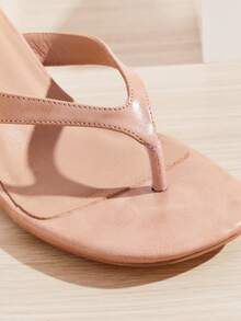 SHUZIA Sandal cao gót quai ngang đơn giản, thanh lịch dành cho nữ. - Màu Tím - Xem 6