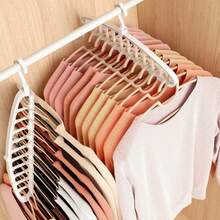 Set Of Laundry Hanger Drying Rack Folding Storage Drying Rack For Apartment - Multicolor - View 4