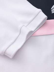 Calvornis 男士休閒拼色正式 Polo 衫，適合夏季與典禮場合 - 白色 - 查看 5
