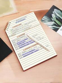 Sổ tay bìa cứng dày, dạng rời – Thiết kế lật ngược, tối giản, thích hợp cho học sinh luyện tập, sổ ghi chép cuộc họp văn phòng. - Nhiều màu - Xem 10