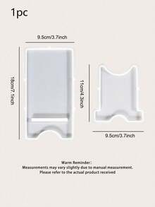 1 Khuôn silicon trơn tự làm - Màu trắng - Xem 8