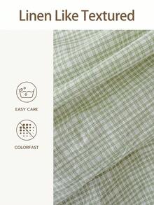 Cirelle Bộ Ga Trải Giường Phong Cách Boho (2/3 Món) - Chất liệu mềm mại như vải lanh | 1 Ga trải giường + 1/2 Vỏ Gối (Không kèm ruột chăn) Bộ ga giường thoáng khí phong cách nông trại 100% cotton đã qua xử lý Ga trải giường kẻ sọc Kích thước King Size Phù hợp cho mọi mùa - Nhiều màu - Xem 11