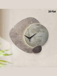 1PC Modern Elegant Decoration Wall Clock, Super Silent Quartz Movement, No Ticking, Suitable For Decorating Clocks In Living Rooms,Bedroom Room, Offices, Restaurant, And Cafes, Perfect Decorative Gift For Friends And Family Home Decor Room Decor - Multicolor - View 5