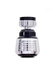 1PC 360 Degree Rotating Faucet Extender Stainless Steel Water Saving Anti Splash Filter Dual Flow Mode Pressure Booster For Bathroom Toilet Kitchen Sink Basin Lavatory Daily Home Water Tap Attachment Accessory - Multicolor - View 11