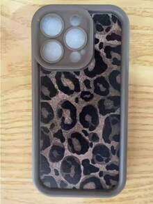 可愛豹紋手機殼，適用於 iPhone，女性女孩用，防震軟 TPU 保護手機殼 - 彩色 - 查看 33