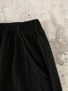 Bộ áo thun và quần short in hình tượng Nữ thần Tự do cho bé trai, trang phục thường ngày mùa xuân/hè. - Nhiều màu - Xem 3