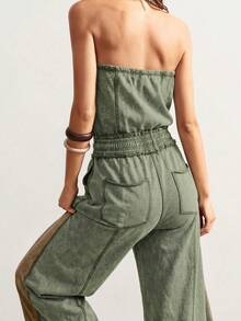 Bohemela Bộ áo liền quần dệt kim kiểu dáng thường ngày dành cho nữ - Nhiều màu - Xem 7