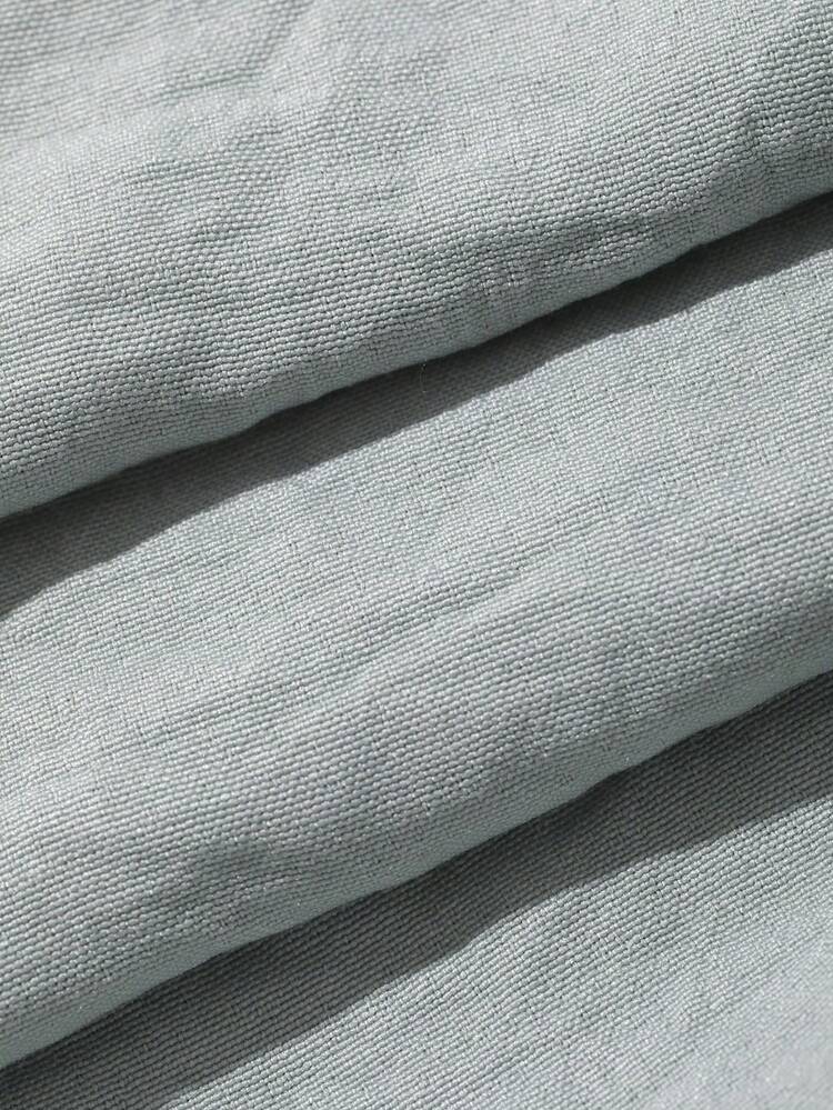 Women's Casual Solid Color Drawstring Loose Pants, Loungewear