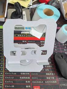 Giá đỡ laptop gấp gọn một càng, có thể điều chỉnh độ cao, phù hợp với mọi loại laptop, làm bằng nhựa ABS. - Nhiều màu - Xem 13