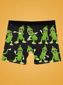 1 chiếc quần boxer nam in họa tiết - Nhiều màu - Xem 3